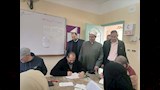 رئيس أزهرية جنوب سيناء يتابع أعمال تصحيح امتحانات الشهادتين الابتدائية والإعدادية