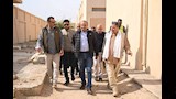 الأمين العام للآثار يتفقد مشروعات الترميم بالأقصر ويتابع إعادة تركيب صرح الرامسيوم (5)