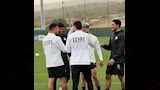 لقطة طريفة في مران منتخب مصر (9)
