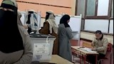 حرص السيدات على المشاركة في التصويت بالفيوم 