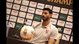محمد الشناوي في المؤتمر الصحفي لمباراة يانج أفريكانز (1)