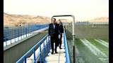 رئيس الوزراء يتفقد محطة معالجة الصرف الصحي الثلاثية (4)