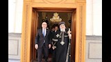 رئيس محكمة النقض يزور البابا تواضروس لتقديم التهنئة بعيد الميلاد | صور