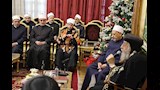 البابا تواضروس يستقبل شيخ الأزهر ووزير الأوقاف والمفتي (4)