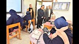 محافظ يتفقد لجان امتحان البرمجة والذكاء الاصطناعي (4)