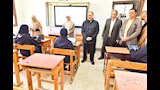 محافظ يتفقد لجان امتحان البرمجة والذكاء الاصطناعي (6)