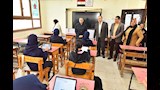 محافظ يتفقد لجان امتحان البرمجة والذكاء الاصطناعي (5)