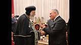 البابا تواضروس يستقبل رئيس نادي قضاة مصر للتهنئة بعيد الميلاد المجيد (3)