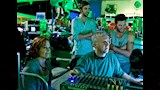 جيمس كاميرون مع فريق عمل فيلم أفاتار