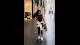 كارولين عزمي بإطلالة رياضية