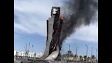 حريق ميدان الساعة بحي الضواحي في بورسعيد٤