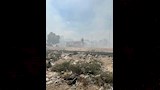 حريق بأرض فضاء في الخانكة (1)
