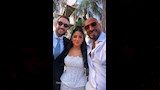مجدي الهواري مع ابنته في حفل خطوبتها (2)