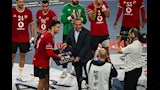 احتفال لاعبي الأهلي (2)