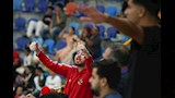 احتفال لاعبي الأهلي (7)