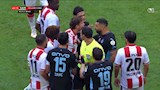 بالفيديو.. محمد صلاح يدخل في مشادة مع لاعب سامسون سبور