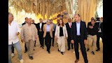 وزيرة التنمية المحلية ومحافظ الوادي الجديد تزور كهف الجارة