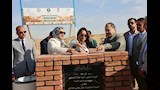 بالصور- وزيرة التنمية المحلية تضع حجر أساس مجمع الصناعات الغذائية بالوادي الجديد