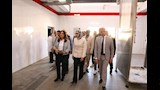 جولة تفقدية لوزيرة التنمية المحلية بمجزر الخارجة المطور بعد افتتاحه_2