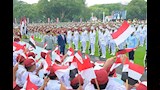 مراسم استقبال الرئيس السيسي بإندونيسيا (4)