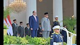 مراسم استقبال الرئيس السيسي بإندونيسيا (7)