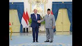 مراسم استقبال الرئيس السيسي بإندونيسيا (11)