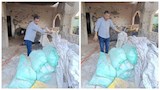 ضبط 1050 كيلو دقيق مدعم داخل مزرعة في جنوب سيناء