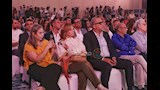 إلهام شاهين وطارق الشناوي في مؤتمر مهرجان القاهرة