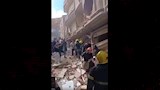 انتشال جثماني ضحيتي انهيار عقار في المحلة (10)