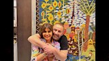 زيارة منة فضالي للفنان  أحمد السقا (2)