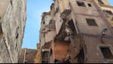 انهيار عقار في أبو قير بالإسكندرية (3)