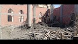 انهيار سقف مسجد في الفيوم (4)