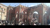 انهيار سقف مسجد في الفيوم (8)