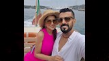 20 صورة رومانسية جمعت مي عمر وزوجها محمد سامي 