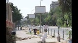تشجير شوارع المعادي (1)
