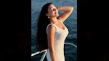 سارة سلامة تخطف الأنظار في عرض البحر (1)