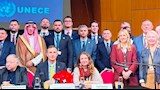 حضور المؤتمر الدولى بجنيف