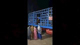 لحظة توزيع الغاز