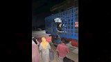 جانب من توزيع الغاز