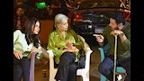 نسرين أمين مع مصطفى شعبان وسوسن بدر