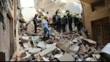 استخراج 3 مصابين من أسفل أنقاض عقار حدائق القبة المنهار