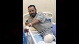 عامل النظافة المصاب