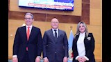 نقيب الإعلاميين يناقش مخاطر الشائعات والذكاء الاصطناعي بجامعة سوهاج (9)