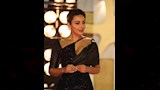 ميس حمدان بفستان أسود جريء 