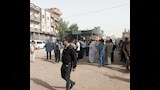 تجمع أهالي قرية تاج العز بالدقهلية لأداء صلاة الجنازة على ضحية حادث السودان (2)