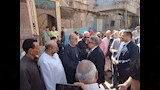 محافظ الدقهلية يقدم واجب العزاء في ضحيتي حادث السودان (8)