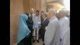 محافظ الدقهلية يقدم واجب العزاء في ضحيتي حادث السودان (3)