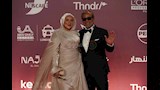 شريف منير وابنته أسما في حفل افتتاح مهرجان الجونة 2026 (6)