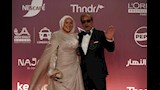 شريف منير وابنته أسما في حفل افتتاح مهرجان الجونة 2026 (14)