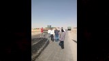 ترميم المطبات الهوائية بطريق الشيخ فضل (2)